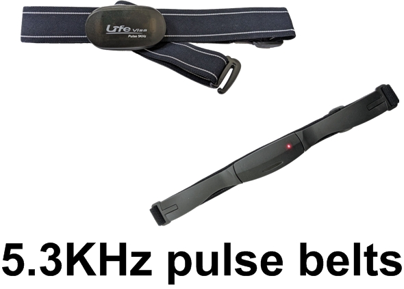 5.3 KHz Pulse Heart rate belts